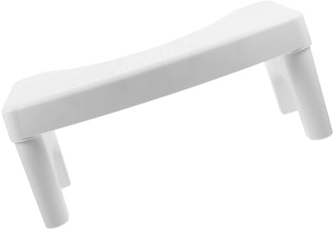 ANDRESLAD Sgabello per Wc Antiscivolo in Plastica Spessa, Gradino Bagno per Adulti, Supporto Ergonomico per Postura Accovacciata, Ausilio Toilette per Anziani e Famiglie,