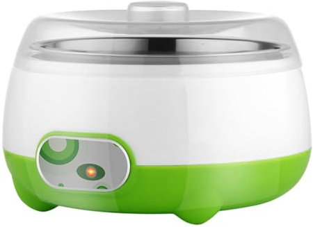 F Fityle Macchina da yogurt automatica, dispositivo yogurt a basso rumore familiare,