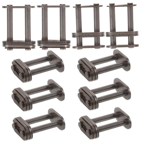 KICHOUSE 10 Piezas de Eslabones de de Cadena de Bicicleta Hebilla de Cadena Durabilidad Alta Diseño de Doble Accesorios para Ciclistas Bicicletas de