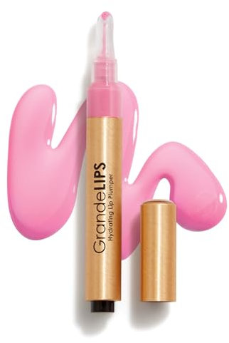 Grande Cosmetics GrandeLIPS Feuchtigkeitsspendender Lipgloss mit Plumping Effekt - Glanz, Volumen und Pflege - Pale Rose