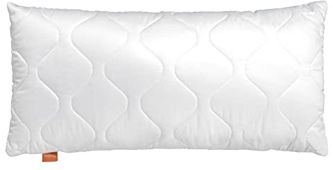 sleepling Kopfkissen 50x75 cm, Allergiker Kissen, waschbar, Made in EU, Ökotex, langes Schlafkissen 50 x 75, Bettkissen, Pillow, Basic 100
