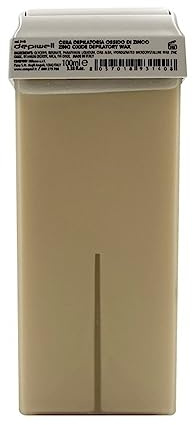 24 Pezzi Depiwell Cera Depilatoria Rullo allo Zinco 100 ml