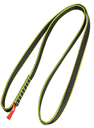 Rock Climbing Rope Professional Simple Safety Sling Sturdy Safe Webbing Fall Prevention Protection Gear for Body Protecting, Green