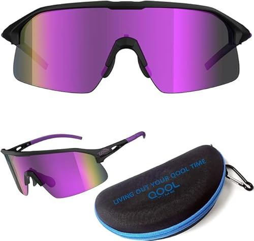 Living out your qool time Lunettes de soleil polarisées cyclisme homme femme volleyball course golf baseball sports de plein air 118