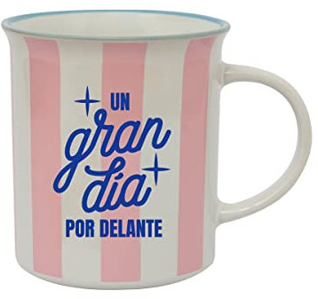 Mr. Wonderful Taza rosa - Un gran día por delante