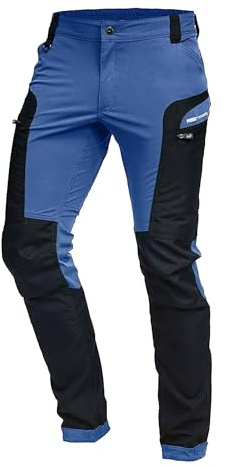 PUMA Workwear Pro-One Adventure Outdoor Wanderhose Herren - Ideal zum Klettern, Bergsteigen, Parkour und mehr – flexibel, verstärkt & strapazierfähig - Outdoor Hosen für Herren - Sky Blue - L