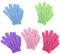 Molain 10 guantes exfoliantes, guantes exfoliantes, guantes exfoliantes, guantes de baño, guantes de baño, guantes de ducha corporales, accesorios de baño, 5 colores