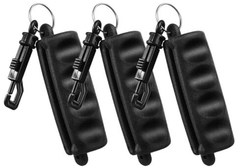 WESIEVYA Extractor de Flechas de Goma 3 Piezas Pinzas y Llavero, Accesorio para Práctica de Tiro y Protección de Manos Portátil