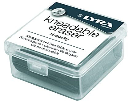 Lyra Knetgummi, hochwertiger Knetradierer in Künstlerqualität, 1 Stück