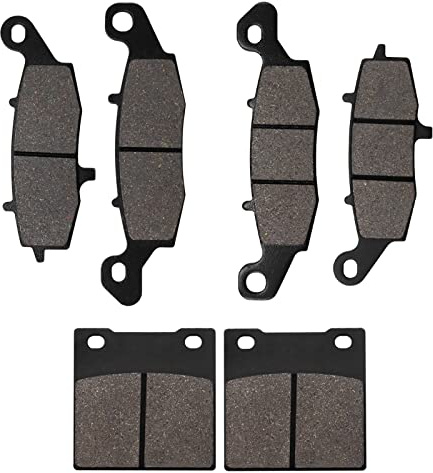 Cyleto Plaquettes de Frein Avant et Arrière pour Suzuki SV 400 2000-2002 GSF 600 Bandit 2000-2004 GSX 600 F 1998-2006 GSX 750 1998-2006