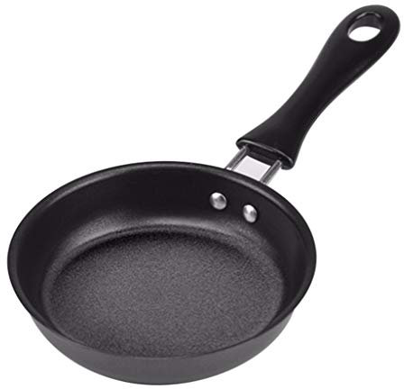 Youlin 12CM Mini Poele-Portable Antiadhesive Induction Poele a Pancakes Omelette