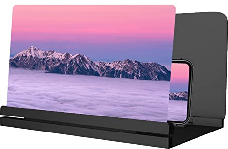 GXDJC Loupe D'écran 14 '' for L'écran du Projecteur De Agrandisseur Ecran Telephone Mobile for Les Films Et Vidéos. Facile À Utiliser Et Compatible avec Tous Les Smartphones