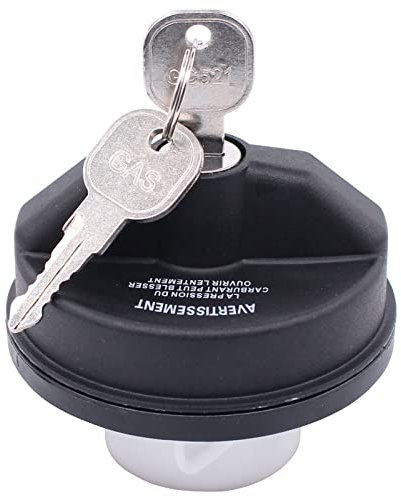Tankdeckel Kraftstofftankdeckel Tankverschluss Einfüllstutzen Gasdeckel mit Schlüssel für 300C Sebring Voyager Ram 1500 Challenger Charger Freemont Nitro Journey Renegade Wrangler Grand Cherokee
