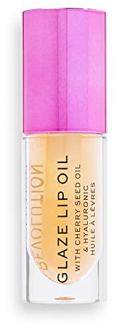 Makeup Revolution, huile à lèvres Glaze, huile à lèvres nourrissante, Getaway Teracotta, 4.6ml