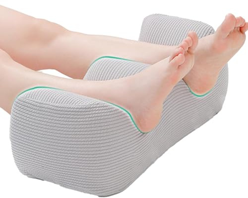 Cuscino per l'elevazione del piede, cuscino a cuneo per ginocchia, cuscino sagomato per gambe, cuscino di supporto per sollevamento del ginocchio, cuscino per sollevamento gambe per dolori
