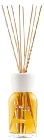 Millefiori Milano – Diffusore a Bastoncini 250 ml, Riviera – Profumatore Ambiente Raffinato con Note Fresche e Agrumate