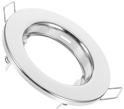 Veemoon Carcasa De Lámpara De Techo Embellecedor De Luz Hierro Resistente Fácil De Instalar