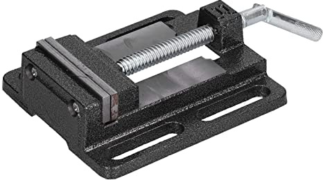 KIMISS Étau de Presse pour Perceuse d'établi, Mini Pince de Serrage de 6 Pouces pour le Travail des Métaux, Construction Précise en Fonte