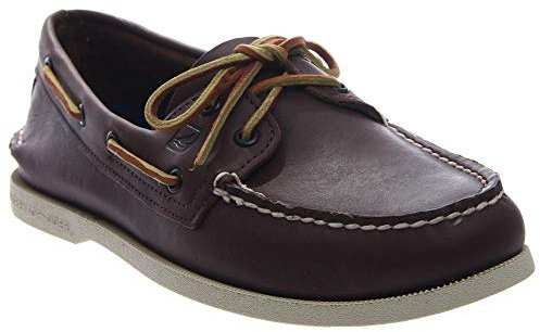 Sperry Men's A/O 2-Eye Leather Boat Shoe, Brown (Brown), 10 UK