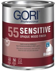 Gori 55 SENSITIVE-758 TESTA DI MORO 0,75 l - Vernice e smalto coprente a base d'acqua