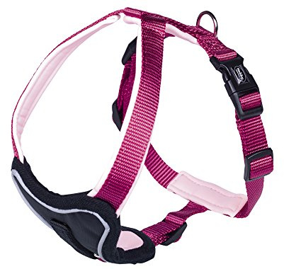Nobby Komfort Geschirr Classic Preno, himbeere/pink L: 45-50 cm, B: 25 mm, 1 Stück