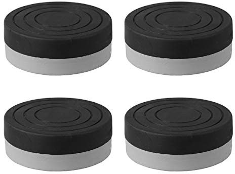 winying 4PCS Tapis Anti-Vibration Amortisseur Tapis Antidérapant Coussin de Stabilité Vibration Silencieux pour Machine à Laver et sèche-Linge Machine à Laver Accessoires Gris Taille Unique
