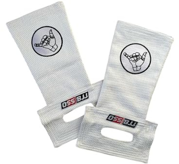 OSS Combat Sports – Jiu Jitsu & Judo Grip Trainer | BJJ Motion Jiu Jitsu och Judo träningssystem – förbättra brottningsgreppkraft, uthållighet och prestanda (vitt ) (vit)