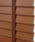 Jalousie Holzjalousie 50mm Lamellen Jalousette Echtholz, Naturel Bambusrollo Holz jalousien, 60/70/80/90/100/110/120/130/140/150/160cm Gefiltertes Licht Jalousie Für Fenster Innen Portes(Brown)