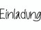 KnorrPrandell Heyda 211800320 | Stempel | Einladung | „Einladung“ | Holz, matt lackiert