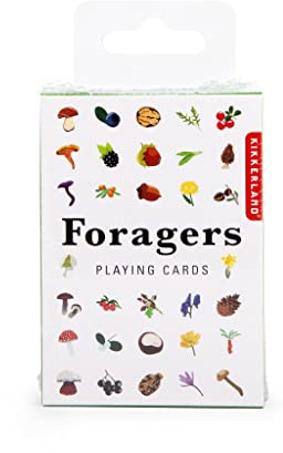 Kikkerland Design Foragers - Foraging Playing Cards