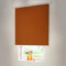 Sonnenschutz-HH® - Seitenzugrollo Verdunkelungsrollo Thermorollo - Außenmaß Breite 190 x 230 cm Höhe orange-Terracotta - Lichtundurchlässig Rollo für Abdunkelung Kettenzugrollo inkl. Universalträger