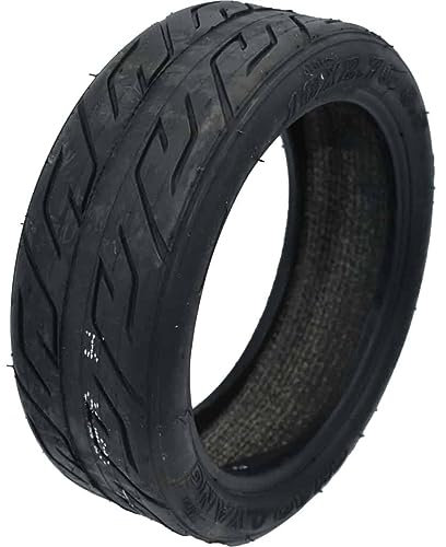 ANSENI Cubierta de Ruedas Tubeless 10 Pulgadas 10x2.70-6.5 Para Patinete Smartgyro Speedway/Speedway Pro,Neumaticos Tubeless sin Camara de Aire,llanta de Vacío Patinete Eléctrico Scooters (1 Rueda)