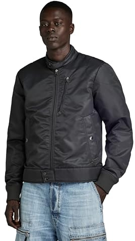G-STAR Para Hombre Chaqueta Biker, Negro (dk black D24281-C143-6484), M