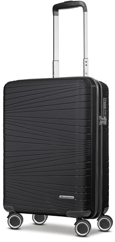 Franky Dallas 3.0 Trolley rigido con 4 ruote S 55 cm | Dotato di serratura TSA, soffietto espandibile, leggero | Bagaglio a mano: ideale per i viaggi aerei d'affari