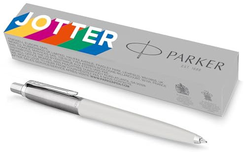 PARKER Jotter Originals Ballpoint Pen - Pearl Grey - Gift Boxed