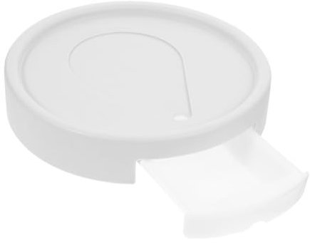 TOYANDONA Charrette Patio Chariot de jardinière roulement Plateau de jardinière avec Roues Base roulante pour Pot de Fleurs Base de Support de Plante Unité Centrale Blanche