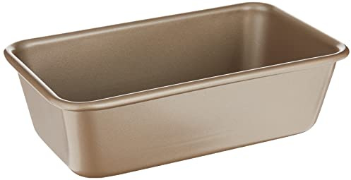 Cuisinart 9-Inch Chef's Classic Nonstick Bakeware Loaf Pan, Champagne