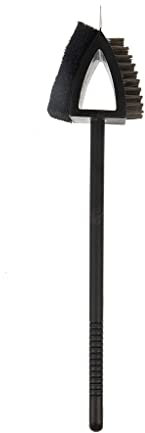 RUECAB - Grillbürsten, Reinigungsprodukte für Grill – Reinigungsbürste für Grill/Plancha, Scheuerpad für Plancha, Grillbürste 3 in 1