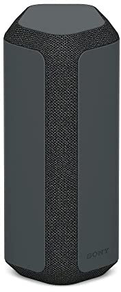 Sony SRS-XE300 - Portable wireless Bluetooth speaker with wide sound - waterproof, shockproof, 24 hours battery life and quick charging - Black (Renewed)