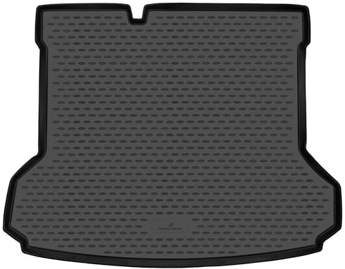 Walser XTR Kofferraumwanne für VW ID.4 (E21) 05/2020-Heute, 100% passgenaue Antirutschmatte Auto, Gummimatte Auto, Kofferraum Schutzmatte, Anti Rutsch Matte Gummi, Auto Gummimatten