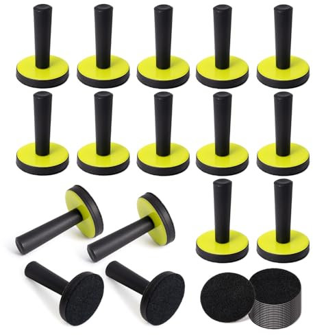 FOSHIO 16 magneti Solidi Supporto per pellicole protettive per Vernice, Pellicola Magnetica, Pellicola per Auto, Avvolgere la Pellicola per Auto per sostenere la Pellicola dell'auto