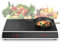 110V 220V Induktionskochfeld mit Dual-Control-Kamin, Led-Touchscreen mit Kindersicherung und Timer