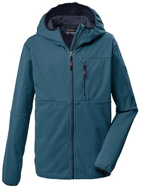 Killtec Kos 124 Bys Sftshll Jckt Giacca softshell/giacca outdoor con cappuccio Bambini e ragazzi