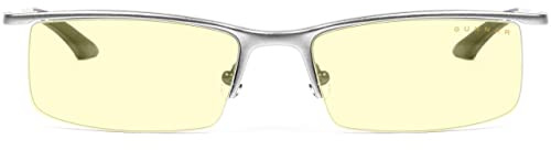 Gunnar Gaming- und Computerbrille - Emissary, Mercury Rahmen, Amber Linsen - Blaulichtfilter Brille, Premium Blaufilter, UV-Schutz