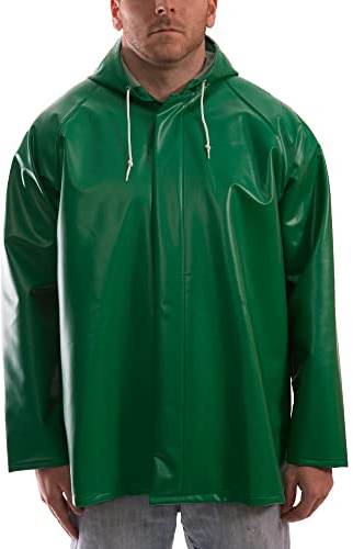 Tingley Unisex Safetyflex Flame Resistant Jacket, Green, Large
