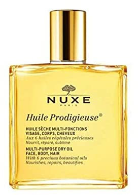 NUXE Huile Prodigieuse – Multifunktions-Trockenöl für Gesicht, Körper und Haar – Alle Hauttypen (1 x 50 ml)