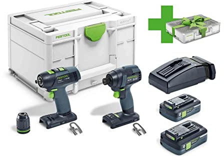 Festool Schrauber- und Bohrer-Set TID 18 HPC 4,0 I-Set T18 Organizer Edition 577431