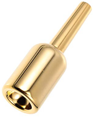 Trompetenmundstück Zubehör Kornett Musikinstrument Teil Für Tragbare Trompetenstimme Mundstücke Aus Messing Posaunenkoffer Teile Für Trompetenkoffer Horn Britisch 5c Vergoldet Düse