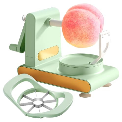 Neamou Machine À Éplucher Les Pommes De Terre, Éplucheu De Trancheuses De Fruits pour La Cuisine, Éplucheur Multi-Fruits Et Légumes pour Pommes De Mangue, Trancheuse Et Vide-Ananas