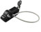 Candado para casco de motocicleta ideal para seguridad, mecanizado CNC para mayor durabilidad y fiabilidad (negro)